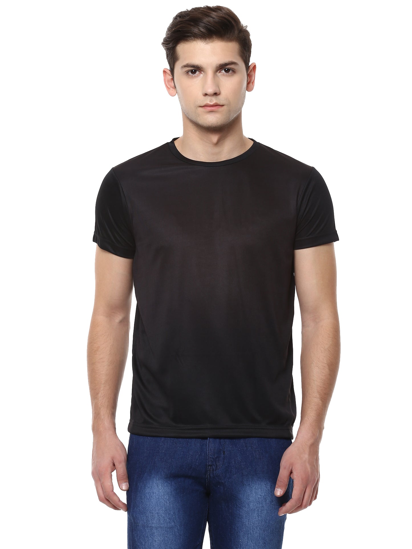 Basic Micro Round Neck T-Shirt