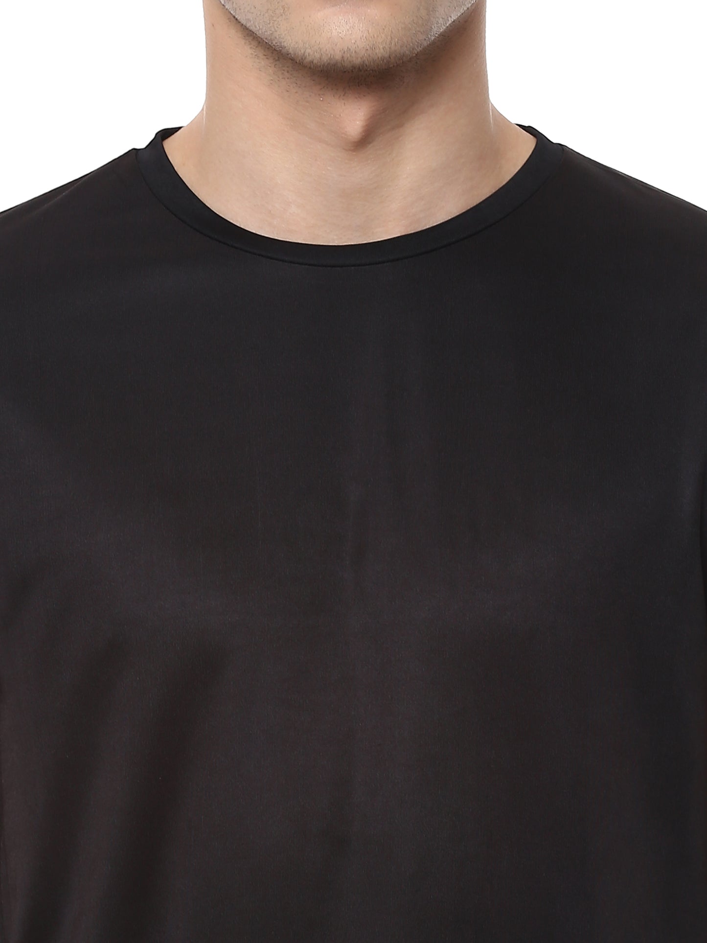 Basic Micro Round Neck T-Shirt